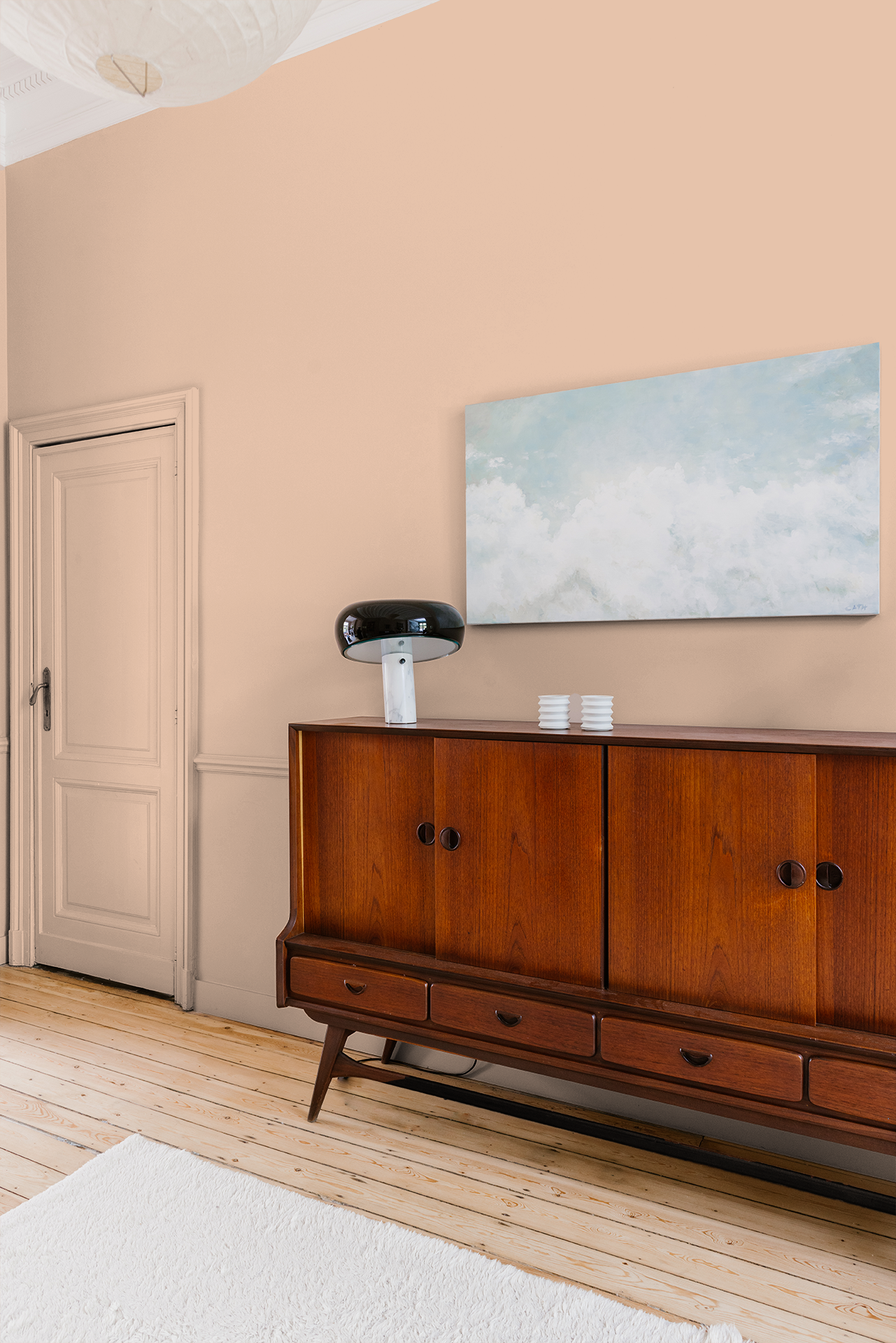 Peinture de finition très lessivable pour murs intérieurs - Finish Aqua Semi-Matt, 1 l, California Love - PEINTAGONE - 5