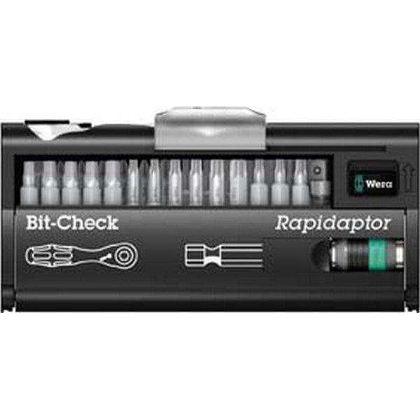 Wera 05073640001 Assortimento di Bit, 6,3 mm (1/4")