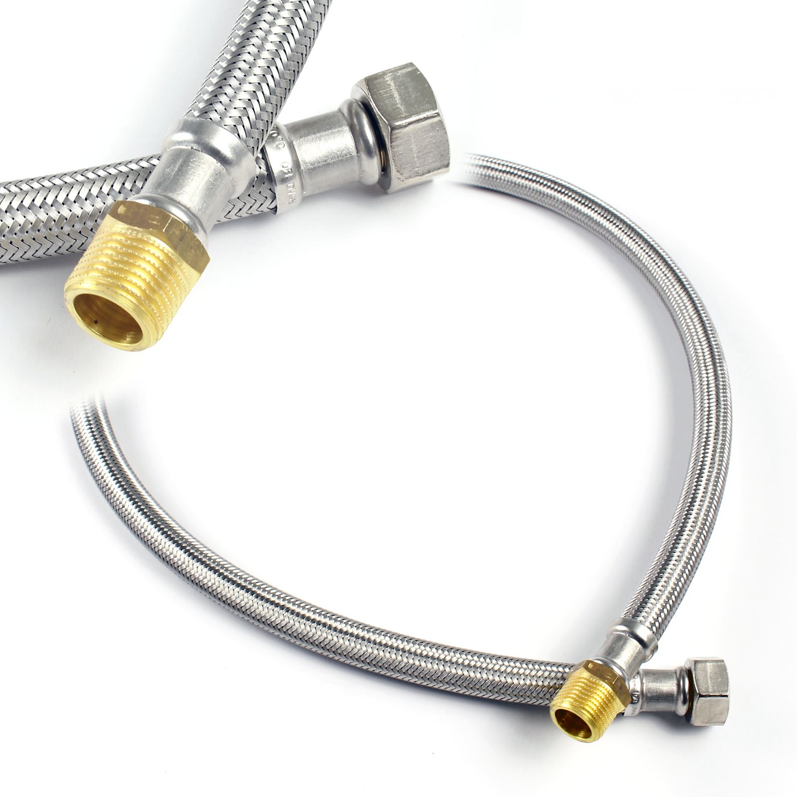 Raccord Flexible En Acier Inoxydable 3/4 NPT X 24 Pouces - Pression Max 898 Psi, Marque Flexhose