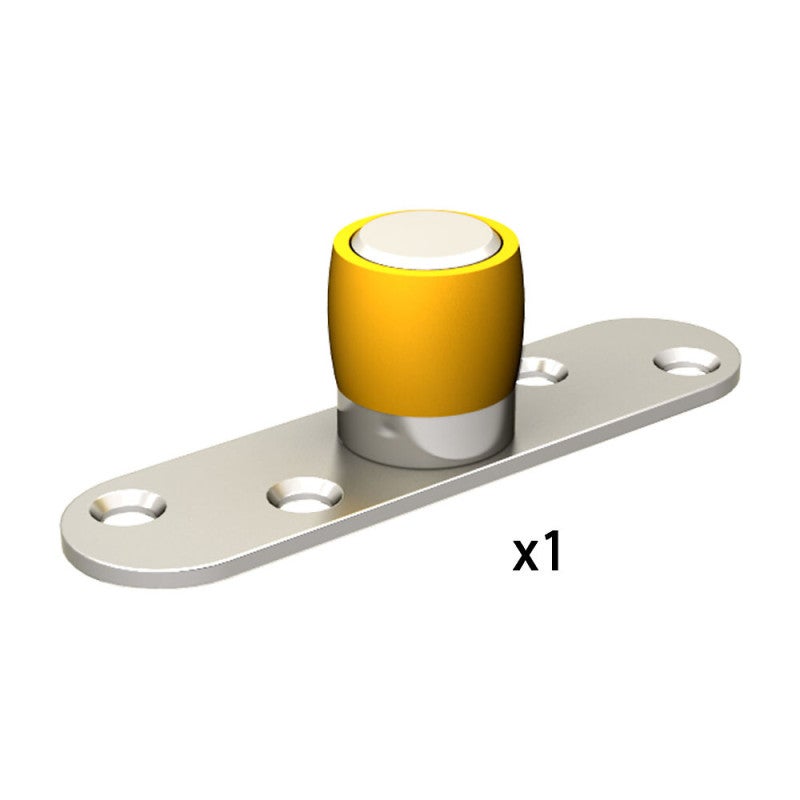 Guide olive en laiton Ø 24 mm pour porte jusqu'à 150 kg - 2