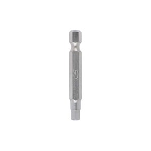 Embout De Vissage KS TOOLS 1/4" - 6 Pans Creux 10mm - Longueur 50mm - Acier S2 Verni - Norme DIN/ISO - Neuf