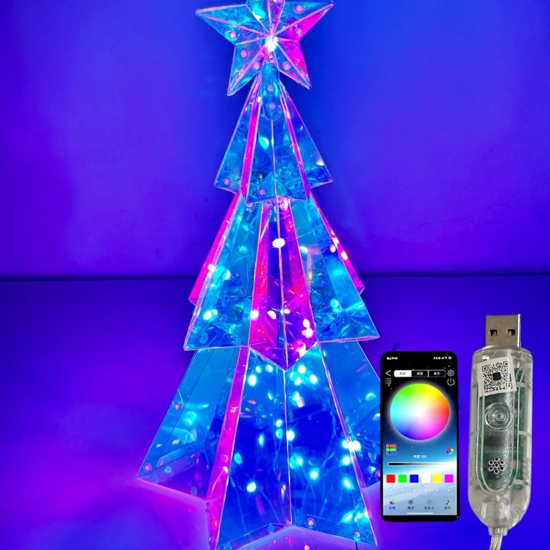 Salice Piangente Illuminata 810 LED Albero Di Luce Natale IP 44 Interno