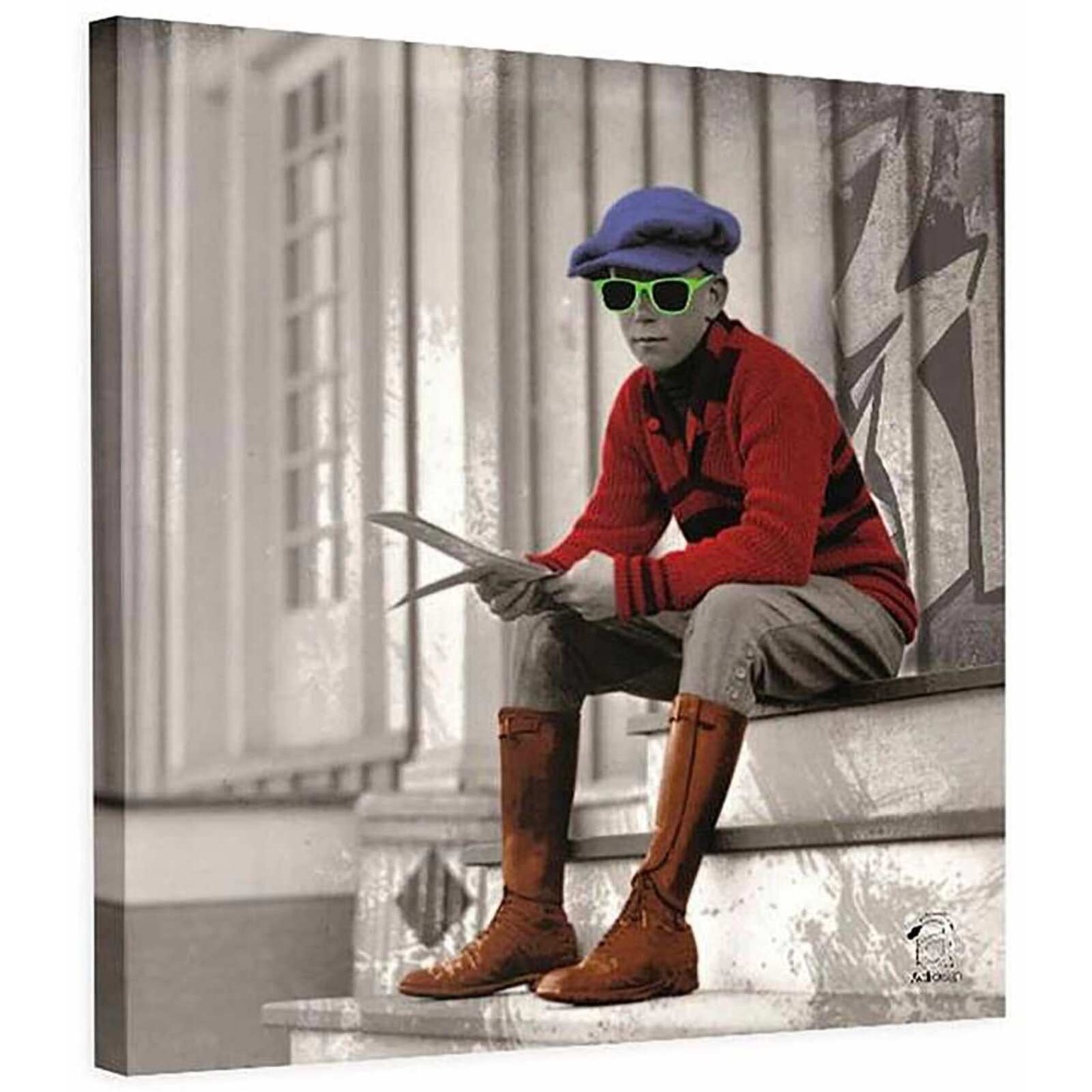 Tableau vintage - 60 x 60 cm - 2