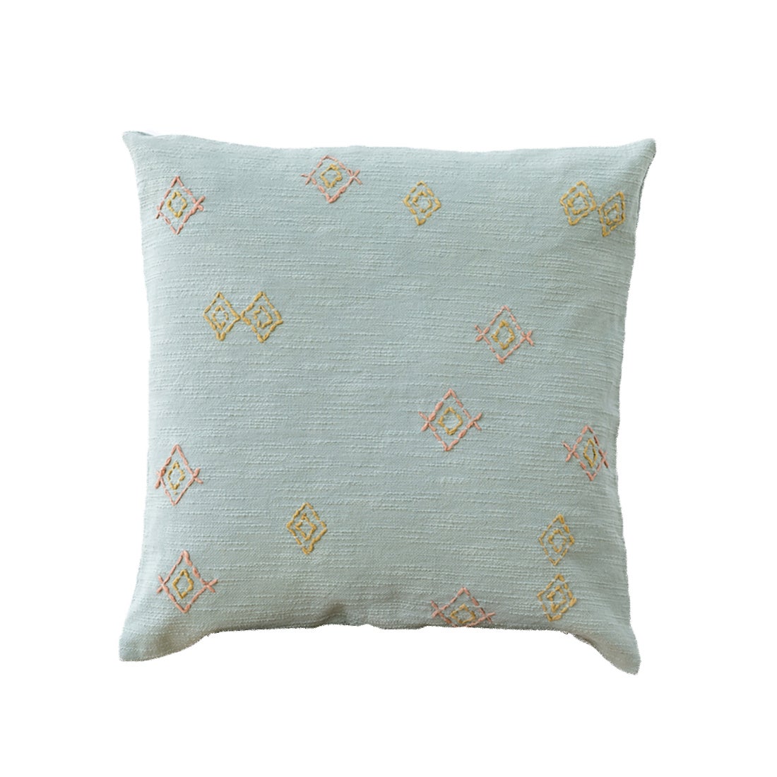 Coussin bleu Irisa 45 cm x 45 cm - 4