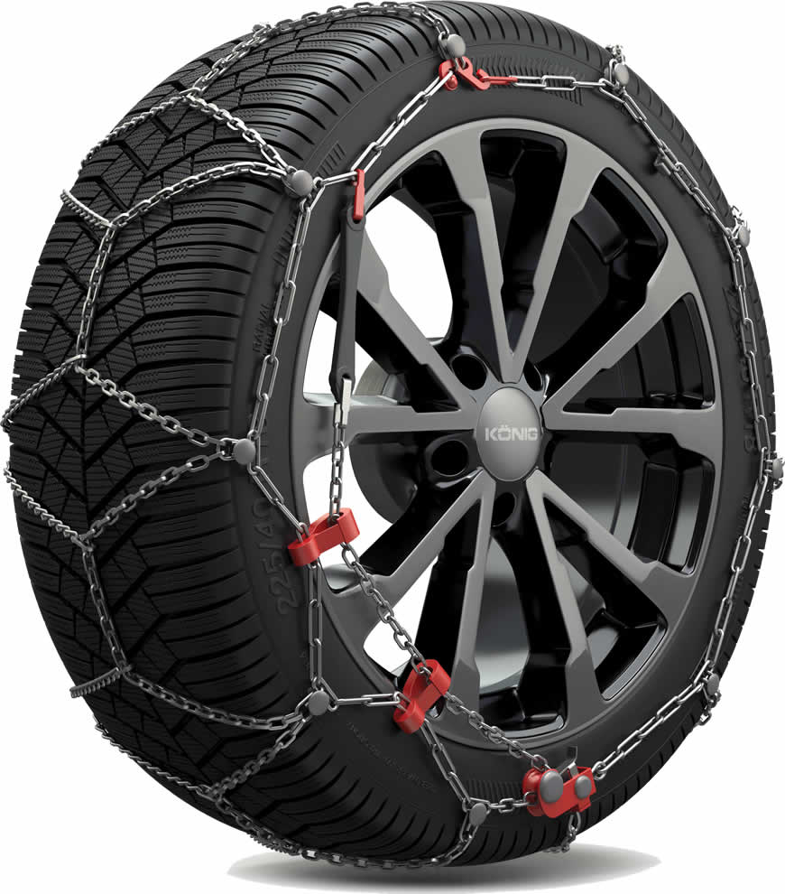 Catene da neve Konig CB-7 gruppo 104 - 2