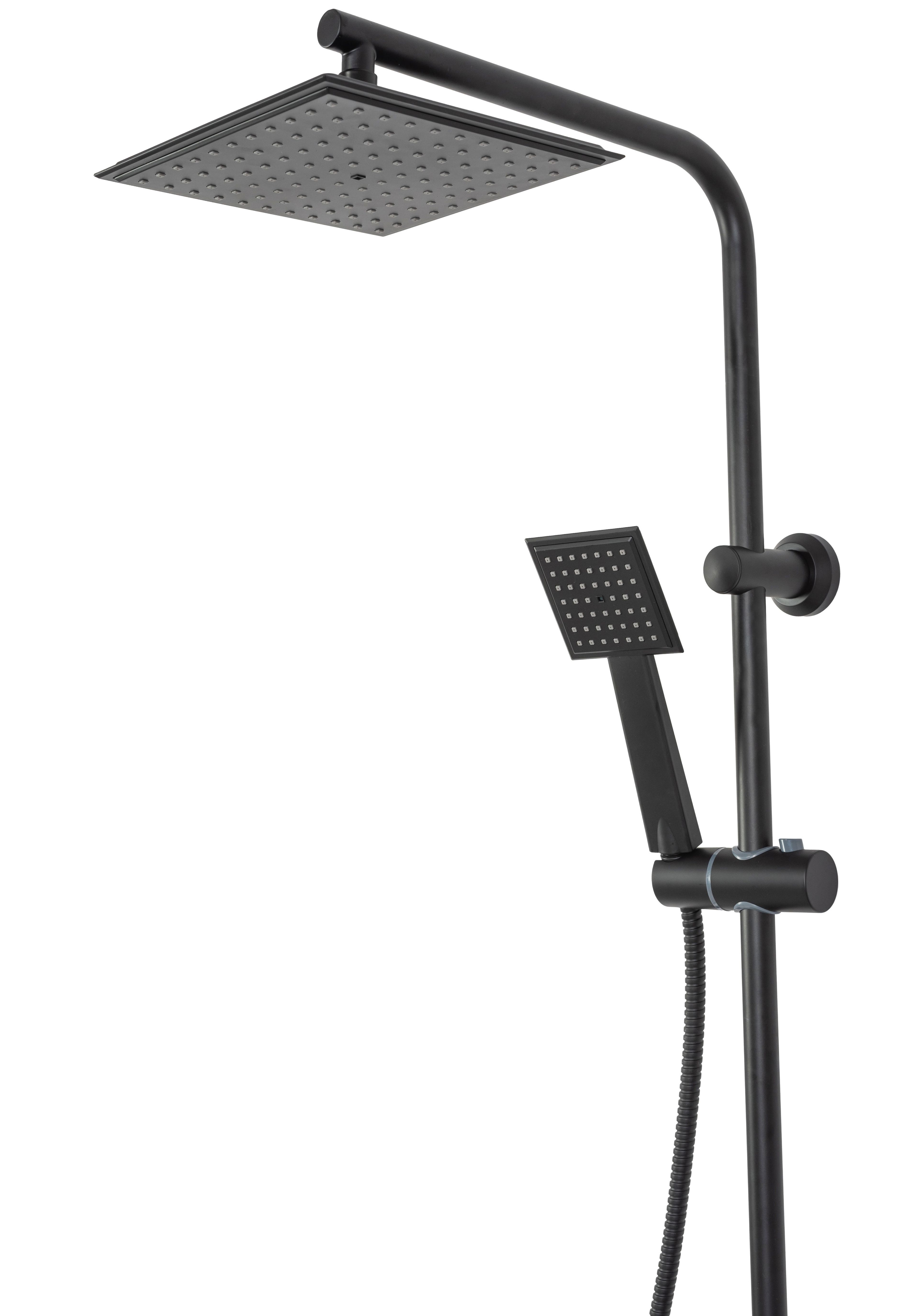 KIT DE DOUCHE REA BRAVO BLACK 45X40X105CM - 4