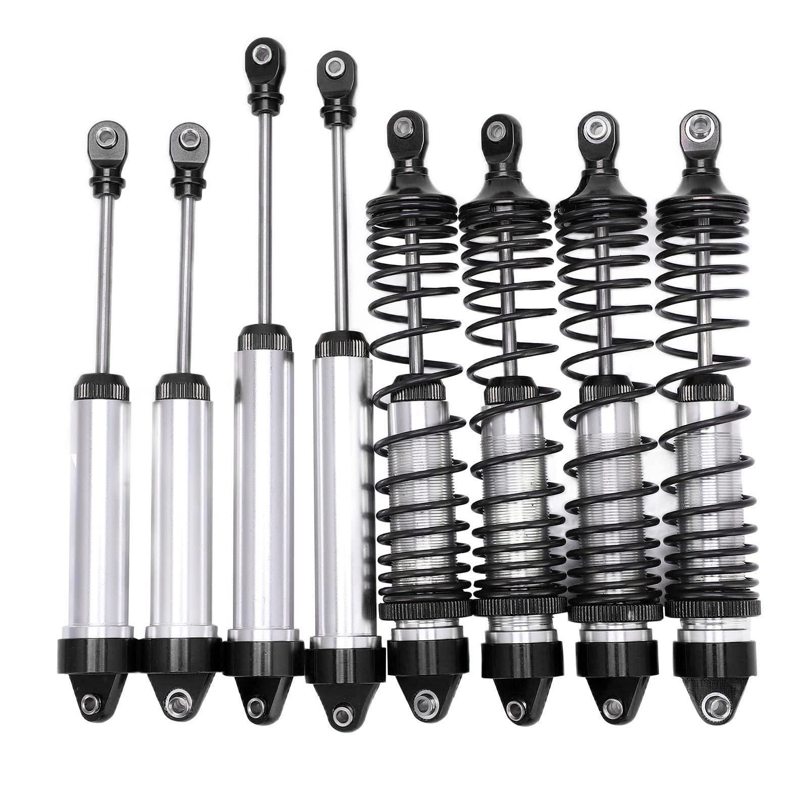Amortisseurs avant et arrière RC amortisseur à ressort réglable en aluminium pour essieu rbx10