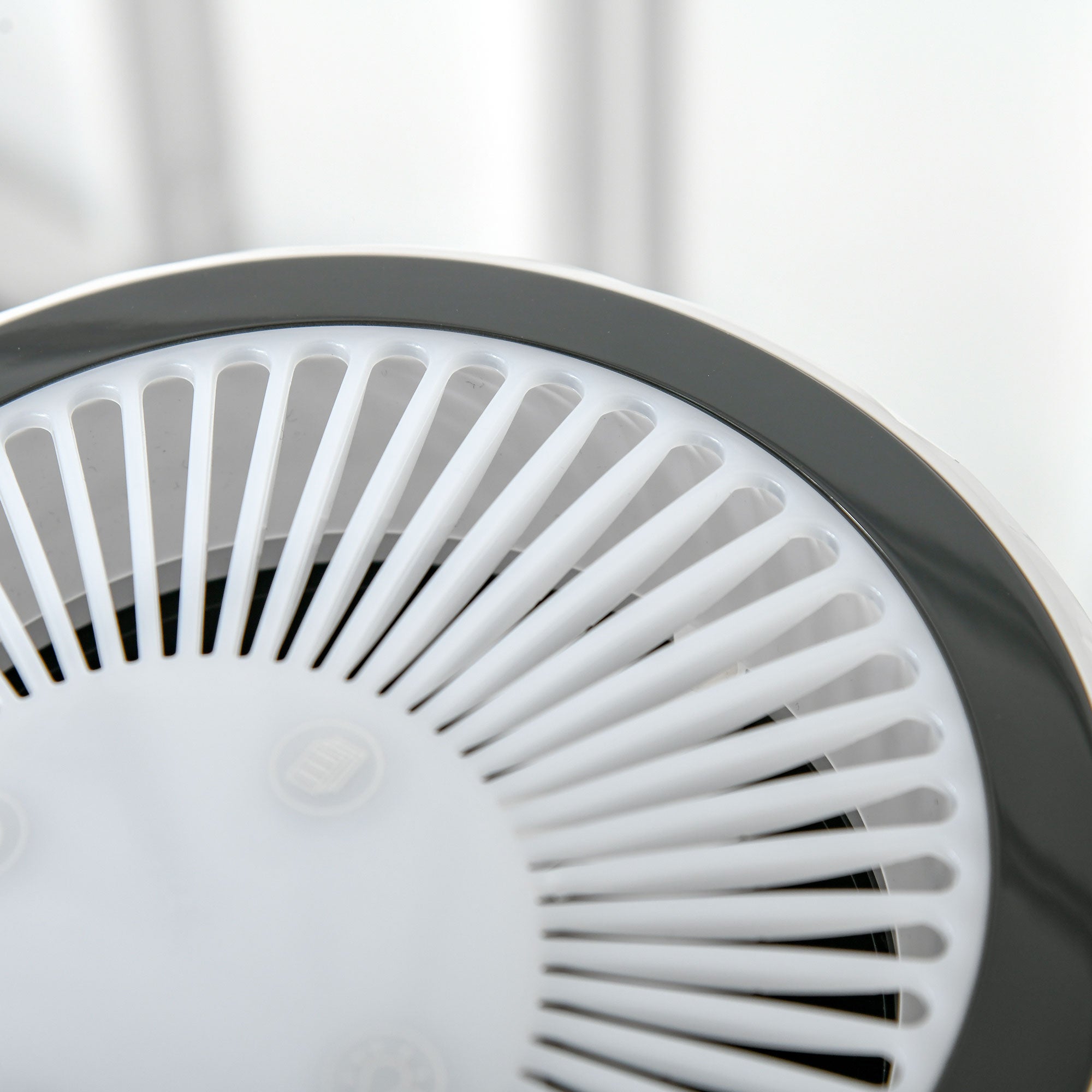 HOMCOM Purificatore D'aria Con Filtro Hepa Carbone Attivo, 3 Velocità Regolabili, Area Coperta 18㎡, Per Polvere, Fumo, Odori, Polline - 8