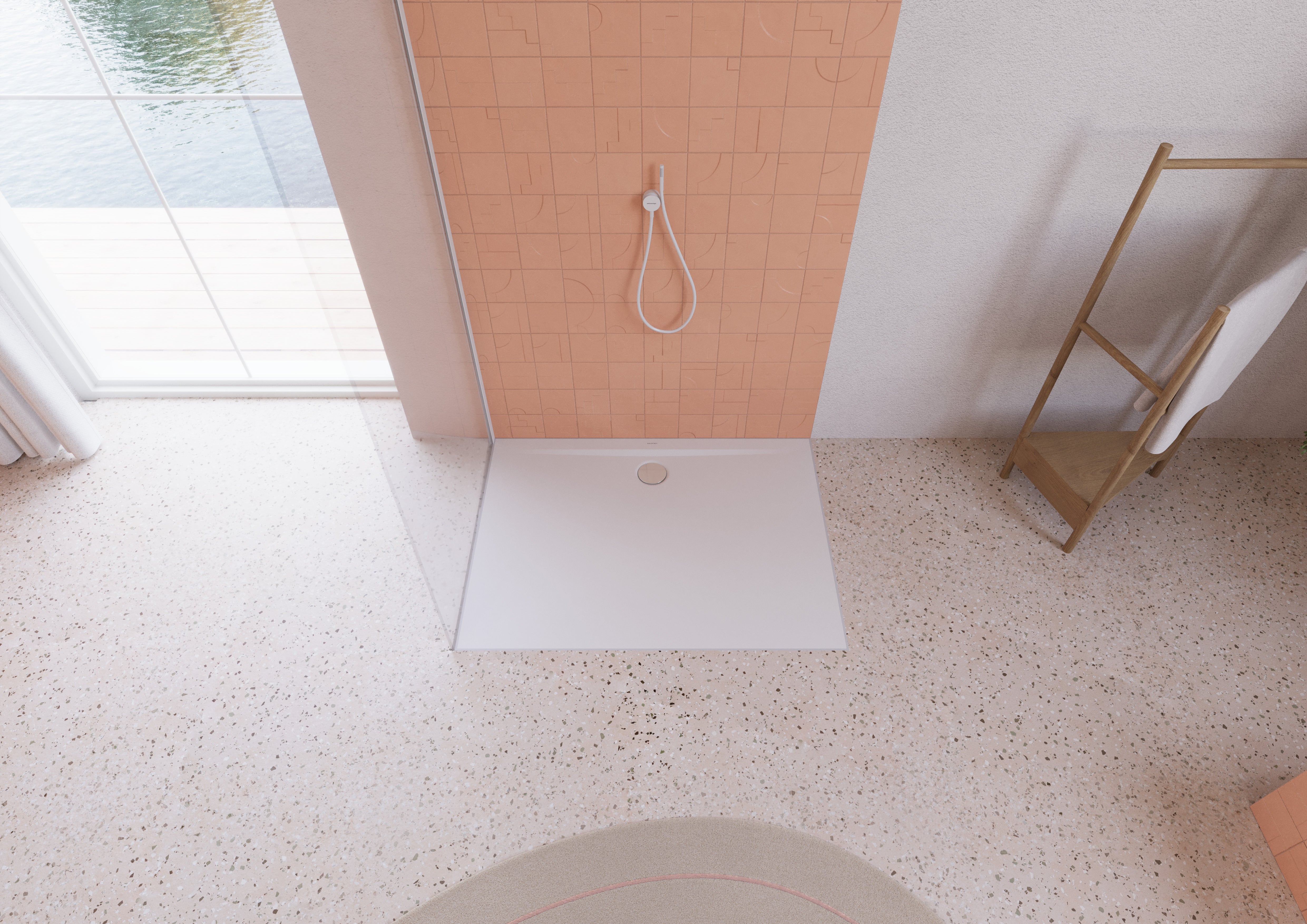 KALDEWEI SUPERPLAN ZERO 1578-1, Receveurs de douche, 140x90cm, 357800013711, Farbe: blanc alpin mat - 4