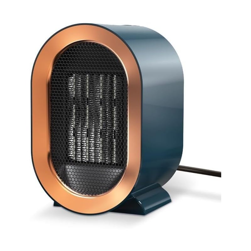 Miniaturowy Grzejnik Wentylatorowy Oszczędzający Energię Elektryczny Grzejnik Wentylatorowy Dogrzewacz 1200W Z 2 Trybami do Salonu