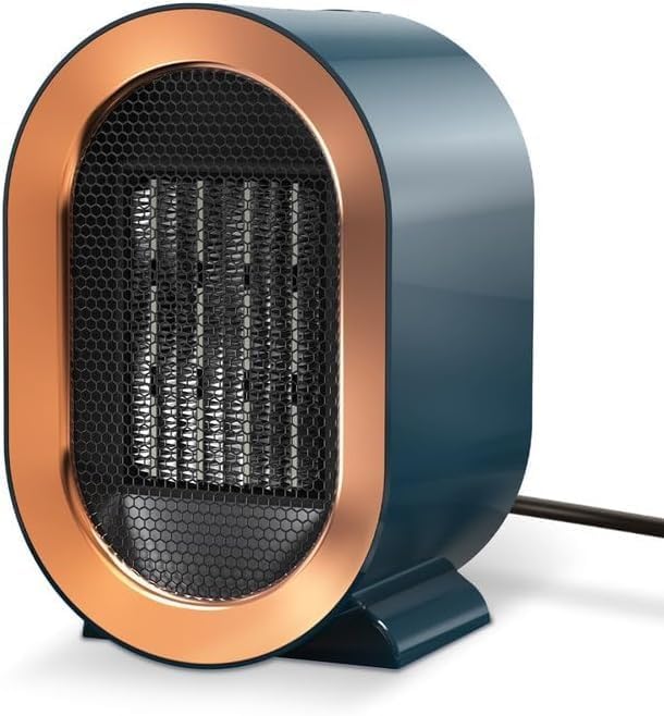 Miniaturowy Grzejnik Wentylatorowy Oszczędzający Energię Elektryczny Grzejnik Wentylatorowy Dogrzewacz 1200W Z 2 Trybami do Salonu
