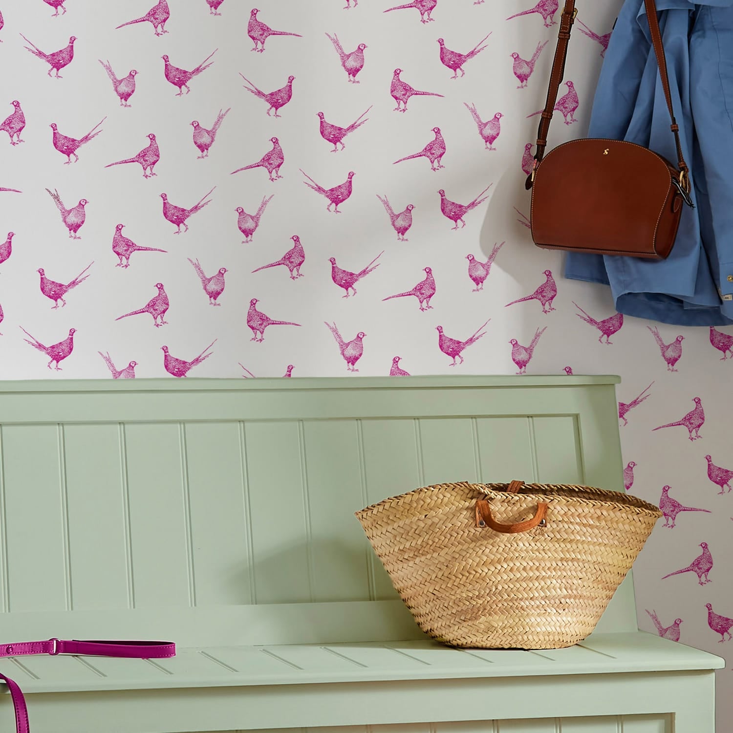 Joules Tapeta filzelinowa FLIRTY PHEASANTS 10 m x 52 cm