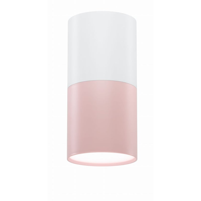 Reflektor sufitowy spot natynkowy Tuba okrągły różowo-różowy 1xGU10x15W wym: 5,8 x 5,8 cm aluminium Candellux