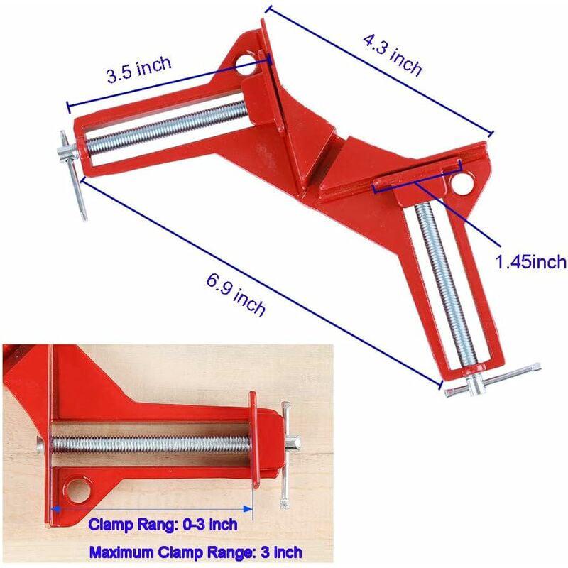 Pince D'angle à 90° En L Alliage Aluminium - Pour Assemblage, Neuf