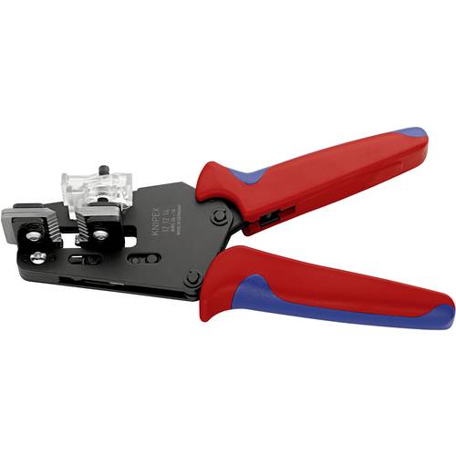 Knipex Spelacavi di precisione con lame sagomate brunita, rivestiti in materiale bicomponente 195 mm 12 12 14