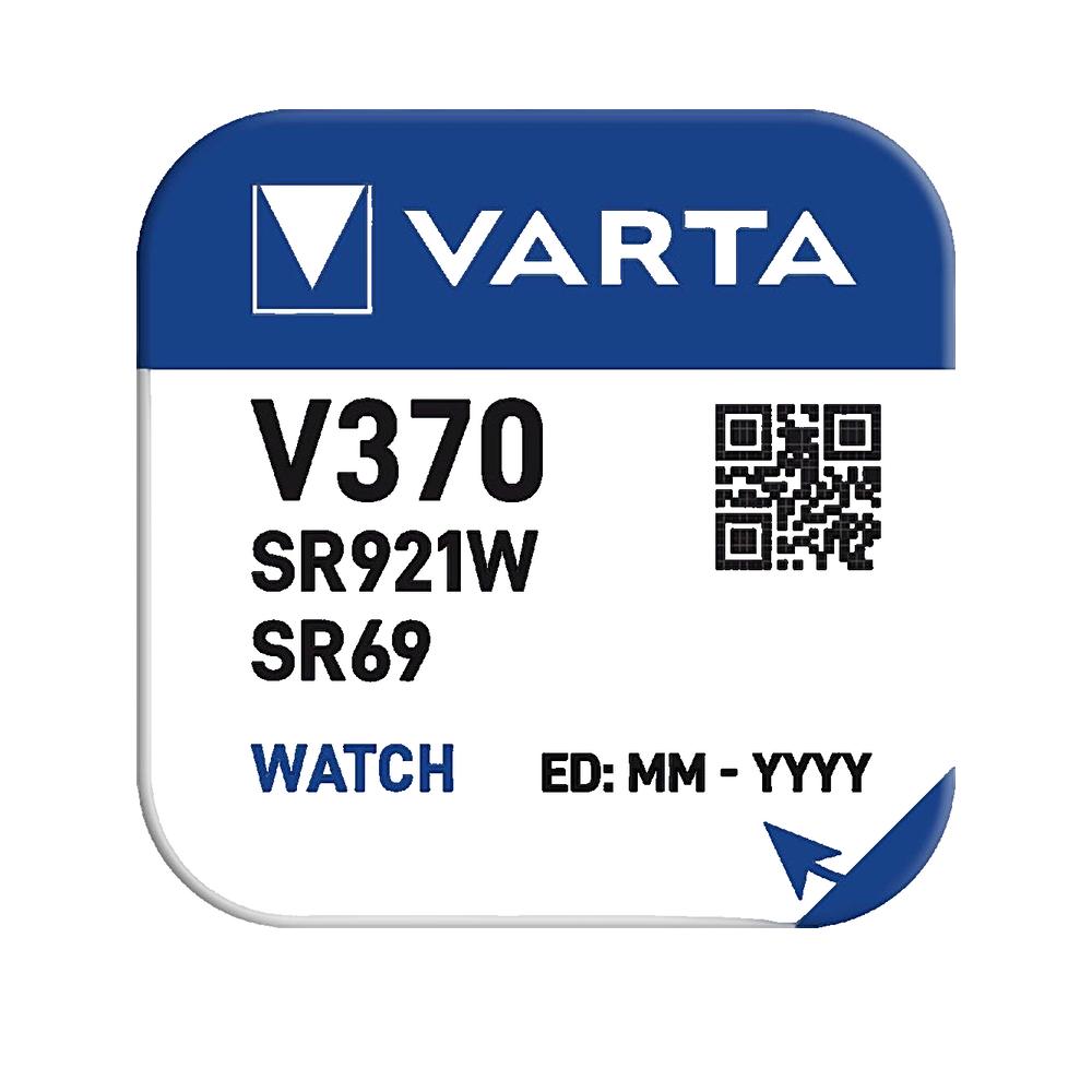 Pile bouton V370 Varta 1.55V - 3