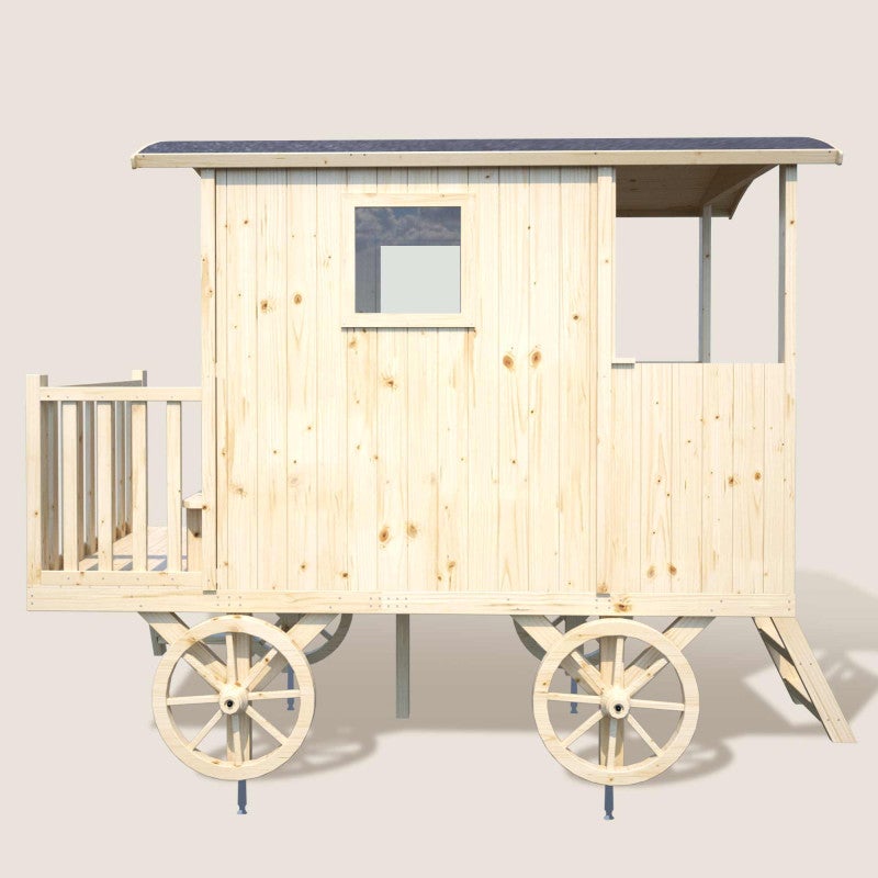Cabane Enfant Roulotte Carry - 3