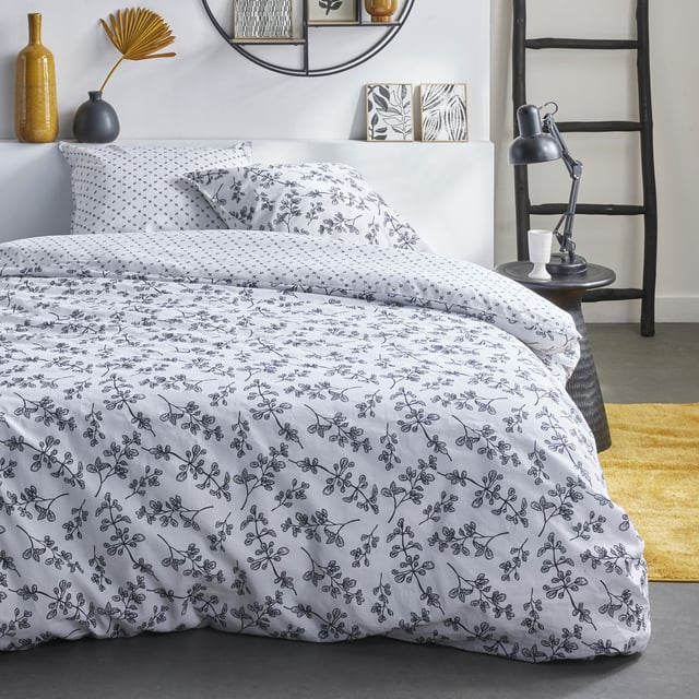 Parure de lit imprimé Floral coton SUNSHINE TIM