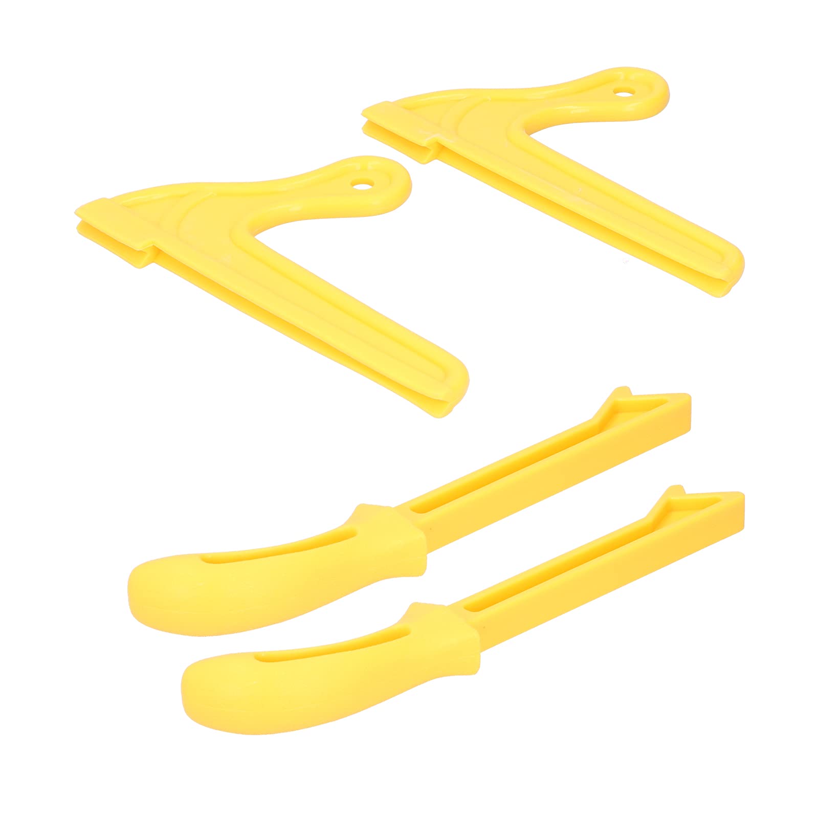 Bastoni Di Spinta, 4 Pezzi Di Sicurezza Per La Lavorazione Del Legno Sega A Mano In Plastica Protettiva Bastoni Di Spinta In Plastica Per La Lavorazione Del Legno Set Di Strumenti (rosso