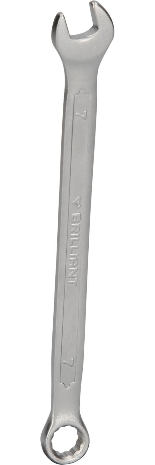 BRILLIANT TOOLS Klucz płasko-oczkowy 7 mm - BT011907
