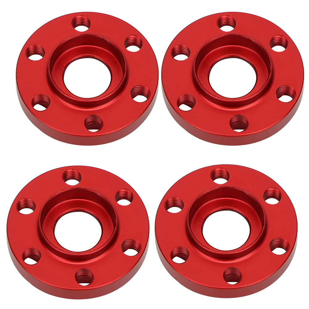 Adaptateurs Moyeu Hexagonal 12 Mm - Lot De 4 - Pour Voitures RC Losi Mini JRX2 & JRXT - Alliage Aluminium Usiné CNC
