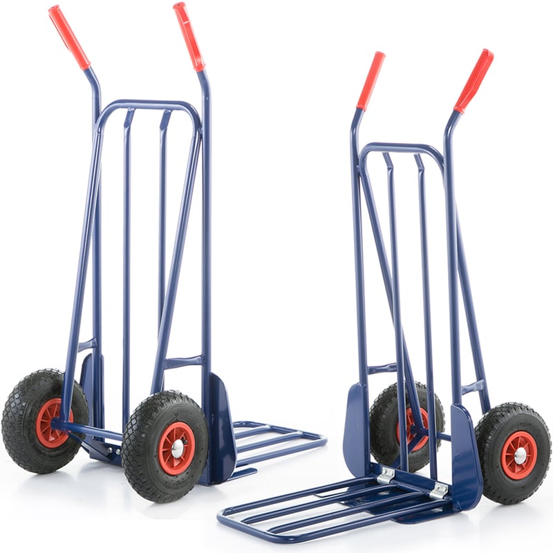 Wózek magazynowy MŁYNARKA składany transportowy HIGHER mocny 280kg SOLIDNY