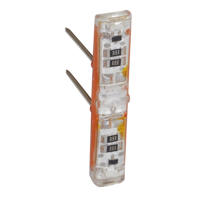 Legrand - Voyant témoin 3mA 230V Easy-Led brochable à LEDs blanches pour mécanismes Mosaic - 067685L