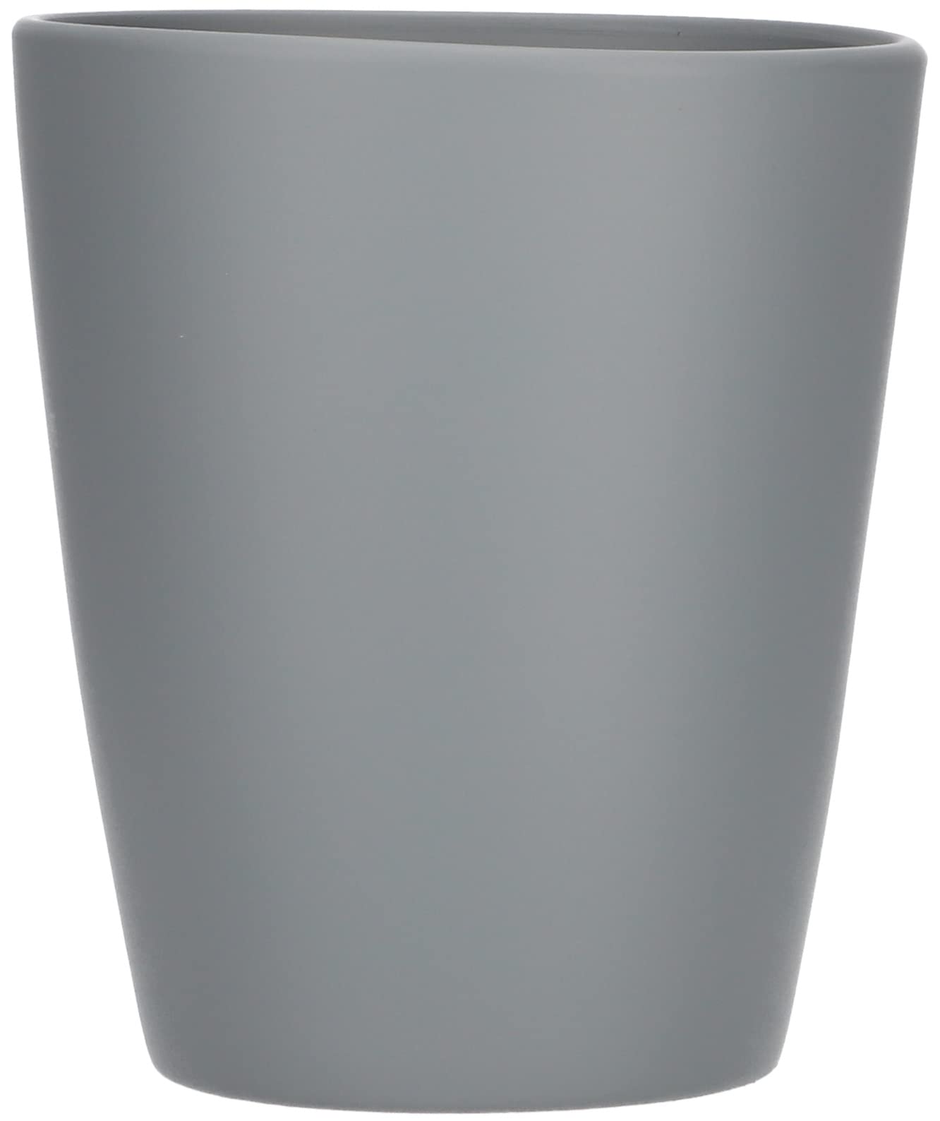 Doniczka osłonka ceramiczna na kwiaty 12 cm szara matowa - KOTARBAU - 6