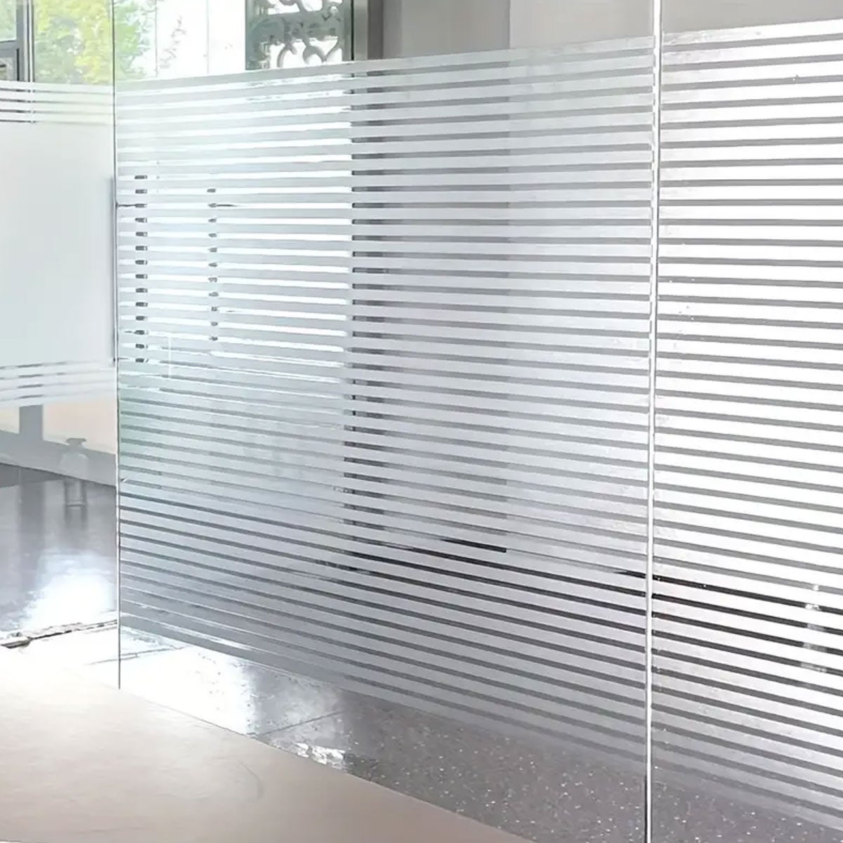 Rollo de líneas electrostáticas para ventana por metros - adhesivo de pared - revestimiento sticker mural decorativo - 45cmx6m