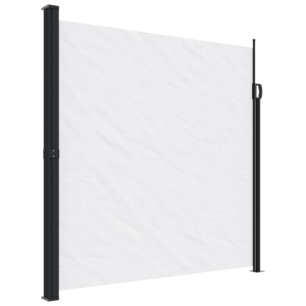 Toldo parasol | toldo lateral retráctil blanco 200x300 cm cfw52578