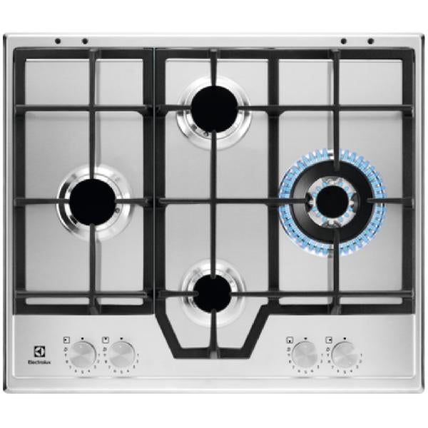 Electrolux Kgs64562sx Horno A Gas Empotrado De Acero Inoxidable De 60 Cm Y 4 Quemadores Acero Inoxidable, Leroy Merlin