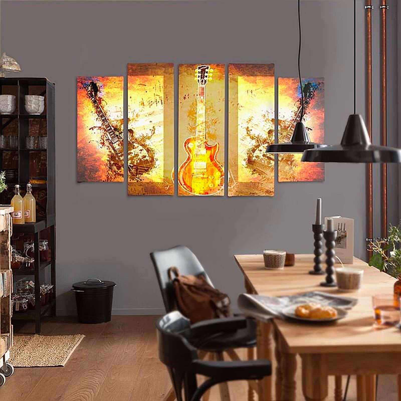 Tableau guitare - 300 x 140 cm - 5