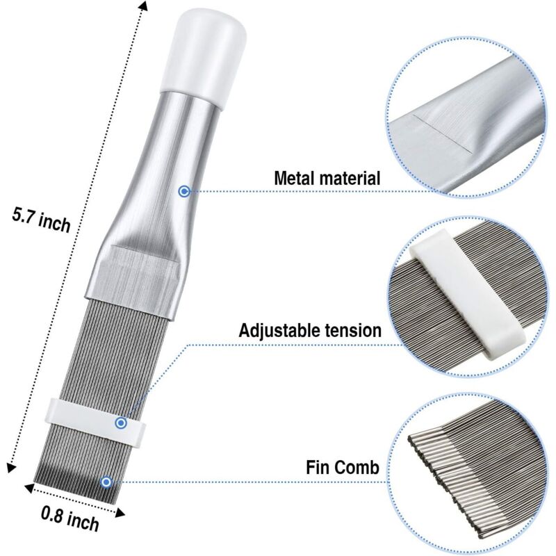Accessoire Clim OUTIL DE PEIGNE à Ailettes Climatiseur Efficace Pour Le Nettoyage Des Accessoire Climatiseur