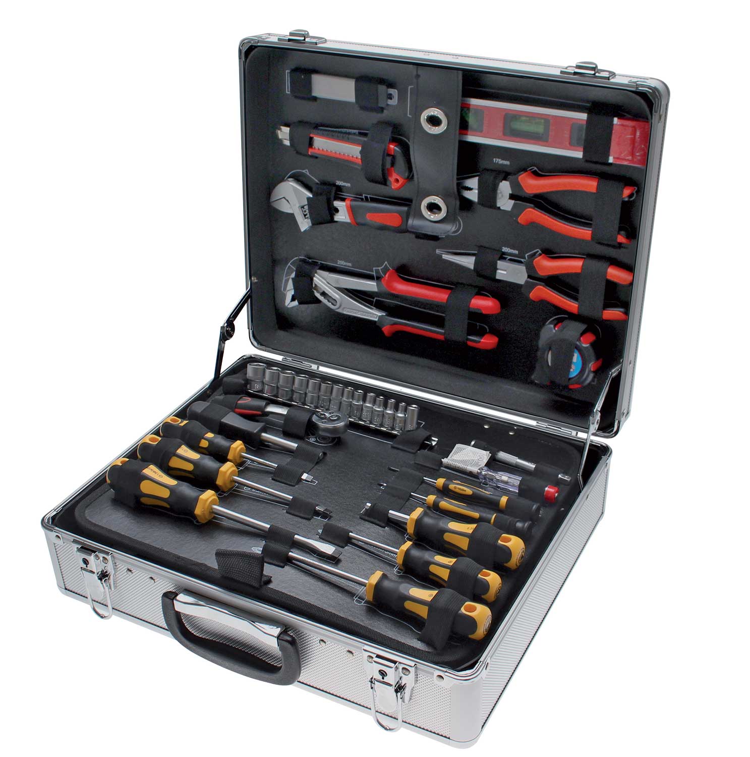 SAFE 269-9 XXL Aluminium Münzkoffer Black Diamant für 216 Münzen + 8 SAFE 269-9 XXL Aluminium Münzkoffer Black Diamant für 216 Münzen + 8