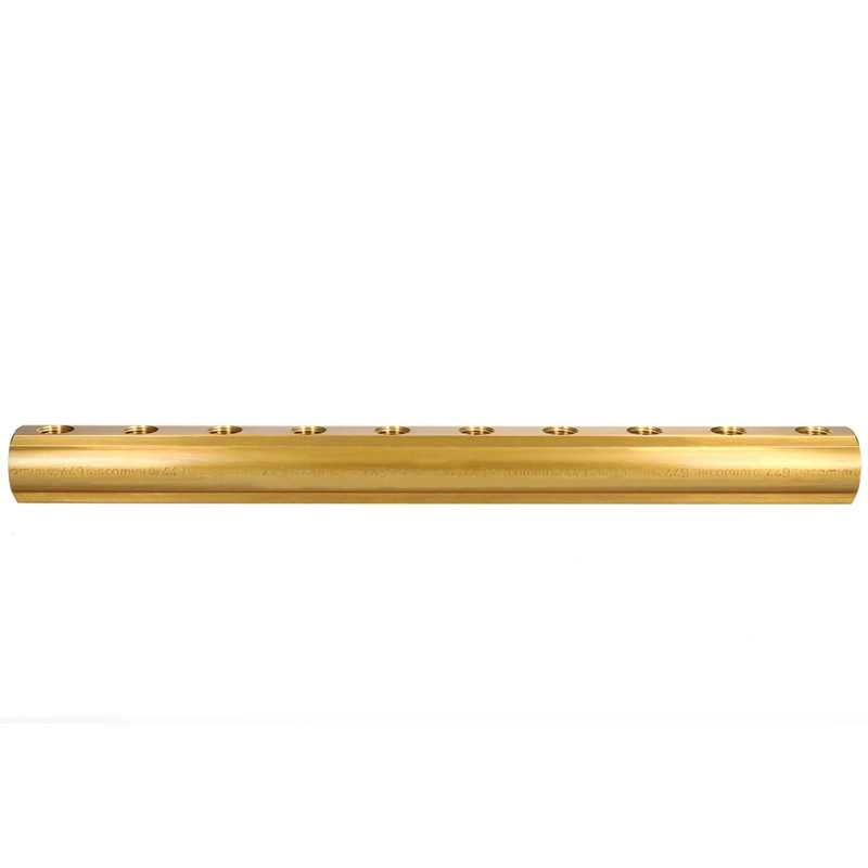 Collecteur laiton Giacomini R551Y070 10 sorties 1 x 1/2 - 2