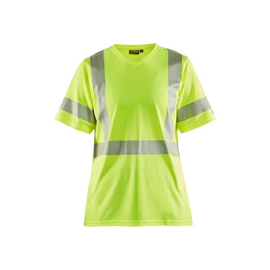 T-shirt haute-visibilité anti-UV femme Orange-Fluo-S 333610135300