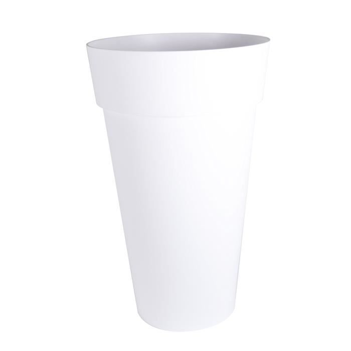 EDA Vase Toscane XXL - O 48 x H 80 cm - 90 L - Blanc - 2