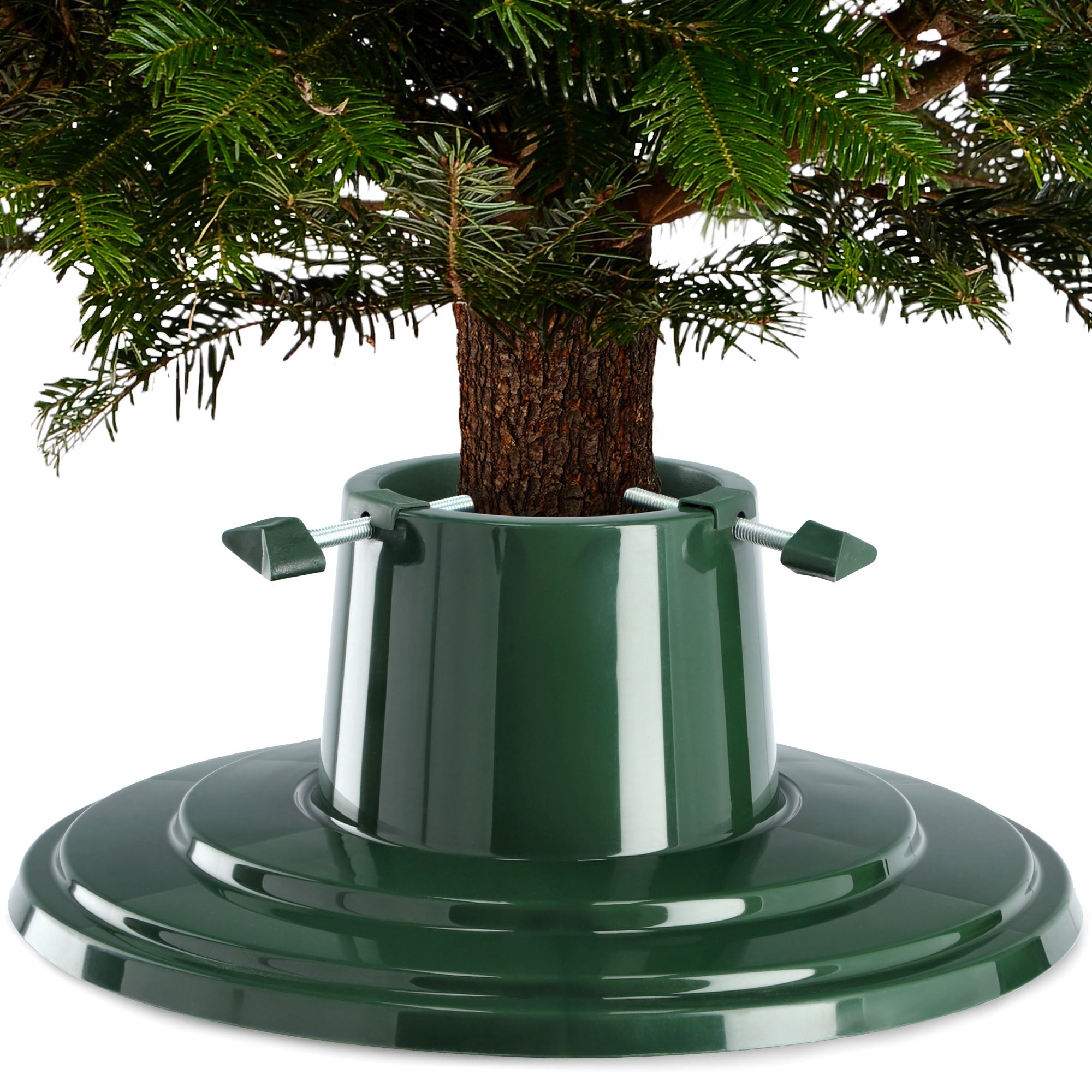 STOJAK POD CHOINKĘ CHOINKOWY PODSTAWKA DRZEWKO POJEMNIK NA WODĘ 1L ZIELONY - 4