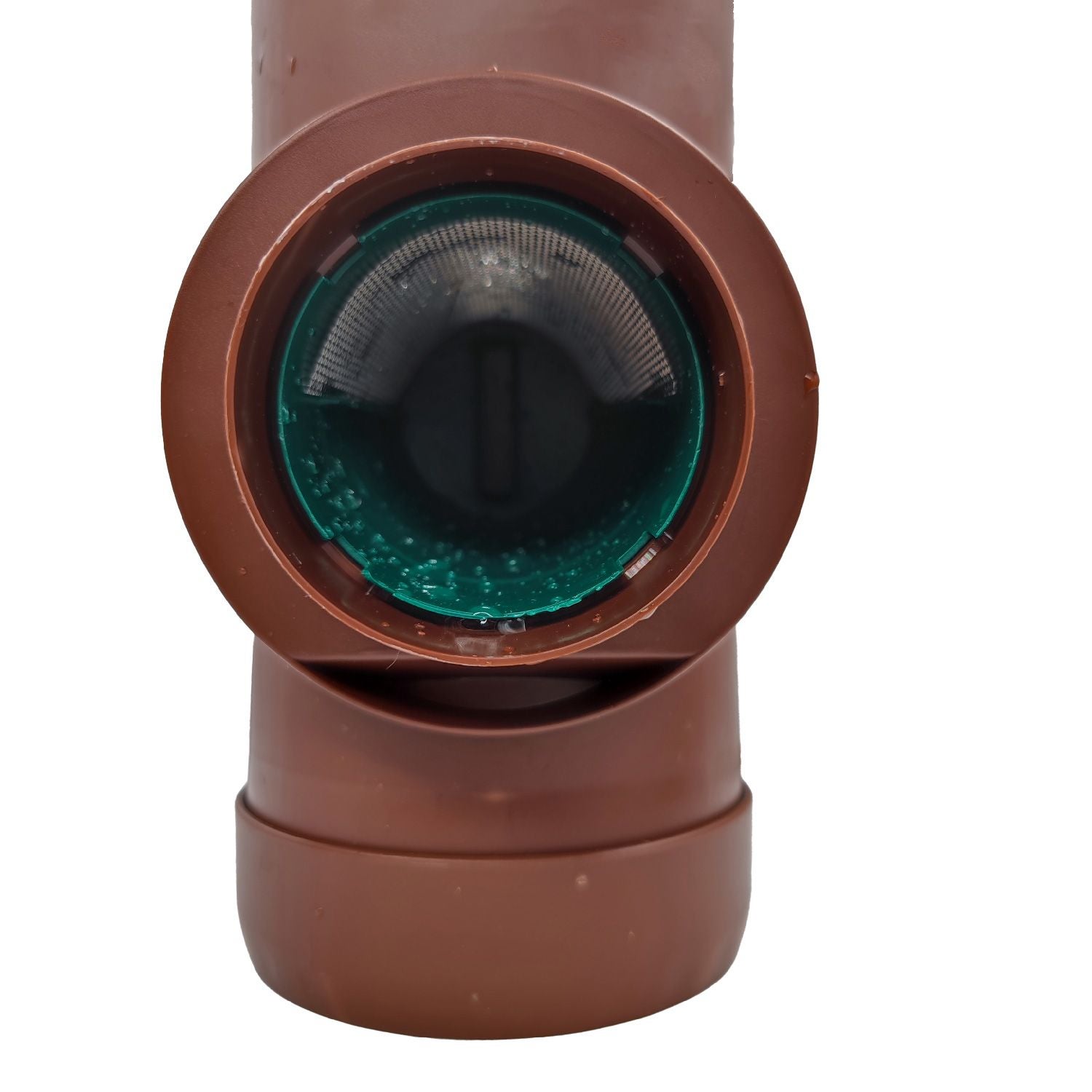 Collecteur De Gouttières Collect11 Marron Pvc Diamètre 80 Ou 100mm - 2