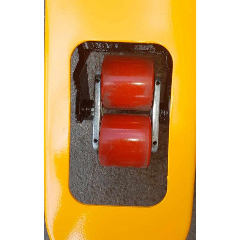 Porta-paletes manual TYMBIA 2500kg, 1150x540mm, rodas em poliuretano - 7