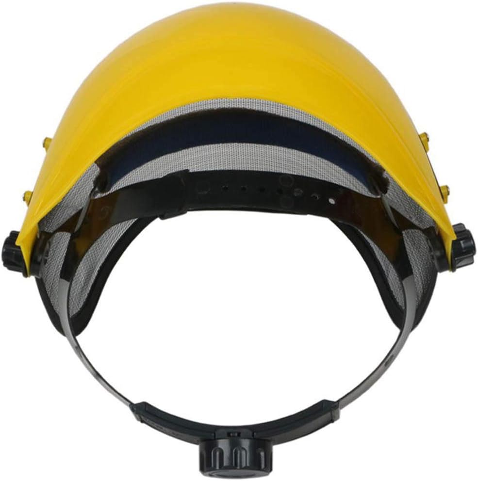 Casque de sécurité avec visière intégrale en maille pour débroussaillage et abattage - Protection forestière et agricole - 2