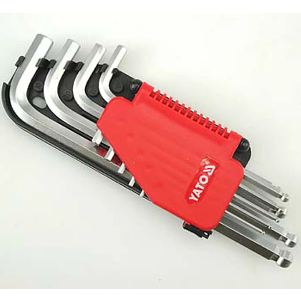 WORKPRO Set 18 Pezzi Chiavi Esagonali A Sfera E Torx - Da 1,5 A 10mm In