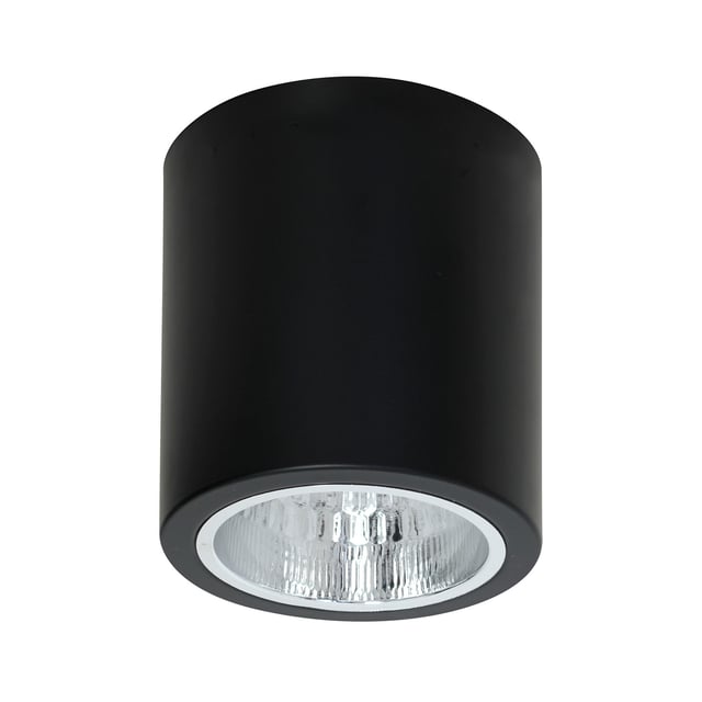 Lampa sufitowa wisząca Downlight Round czarny mat 1xE27x15W wym: 15,5 x 13,3 x 13,3 cm metal Luminex