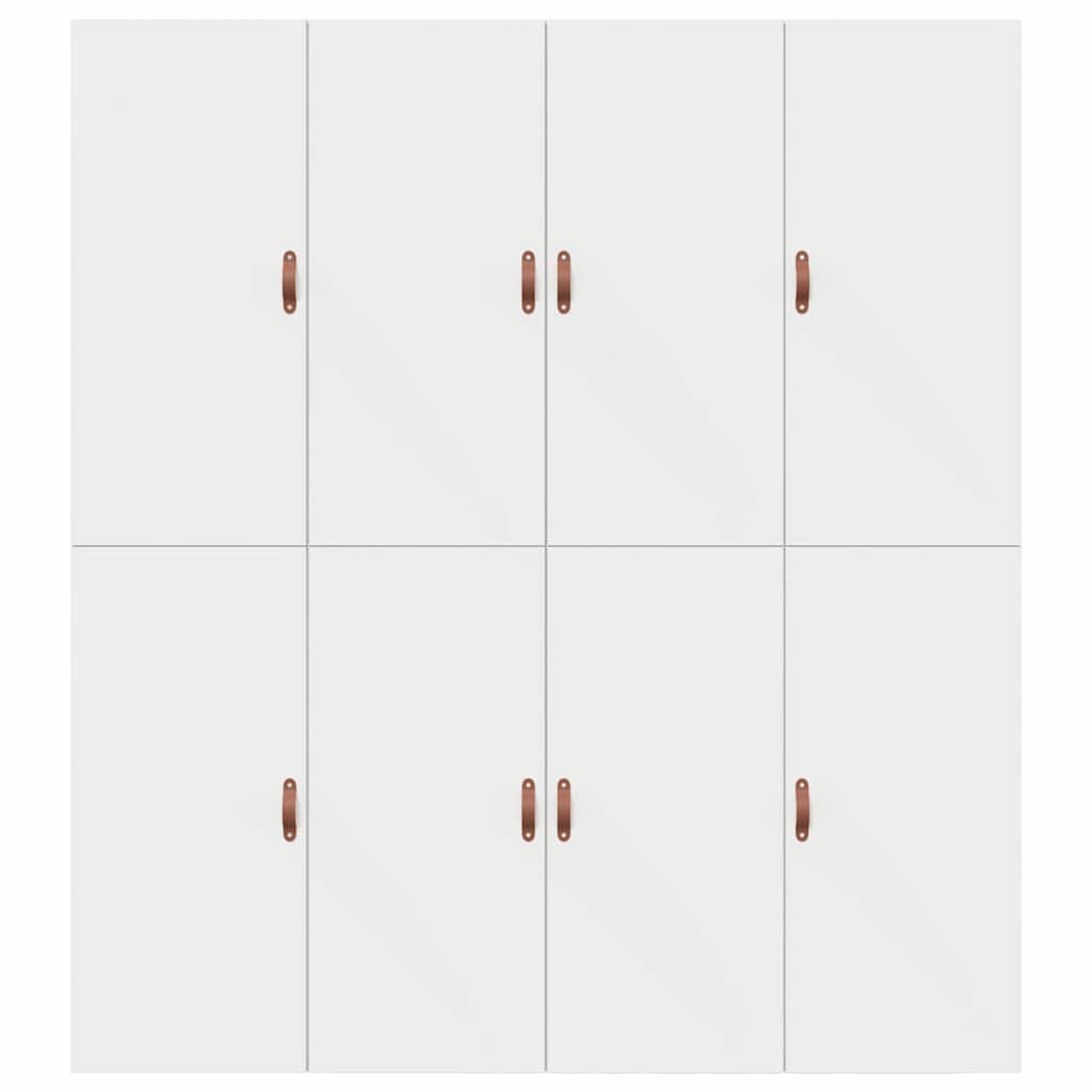 Cadre de lit avec rangement, blanc, pour la chambre, 200 × 200 cm - 8