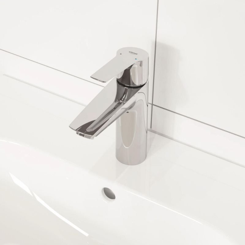 Mitigeur lavabo GROHE Quickfix Start 2021 avec tirette et vidage taille M chromé - 2