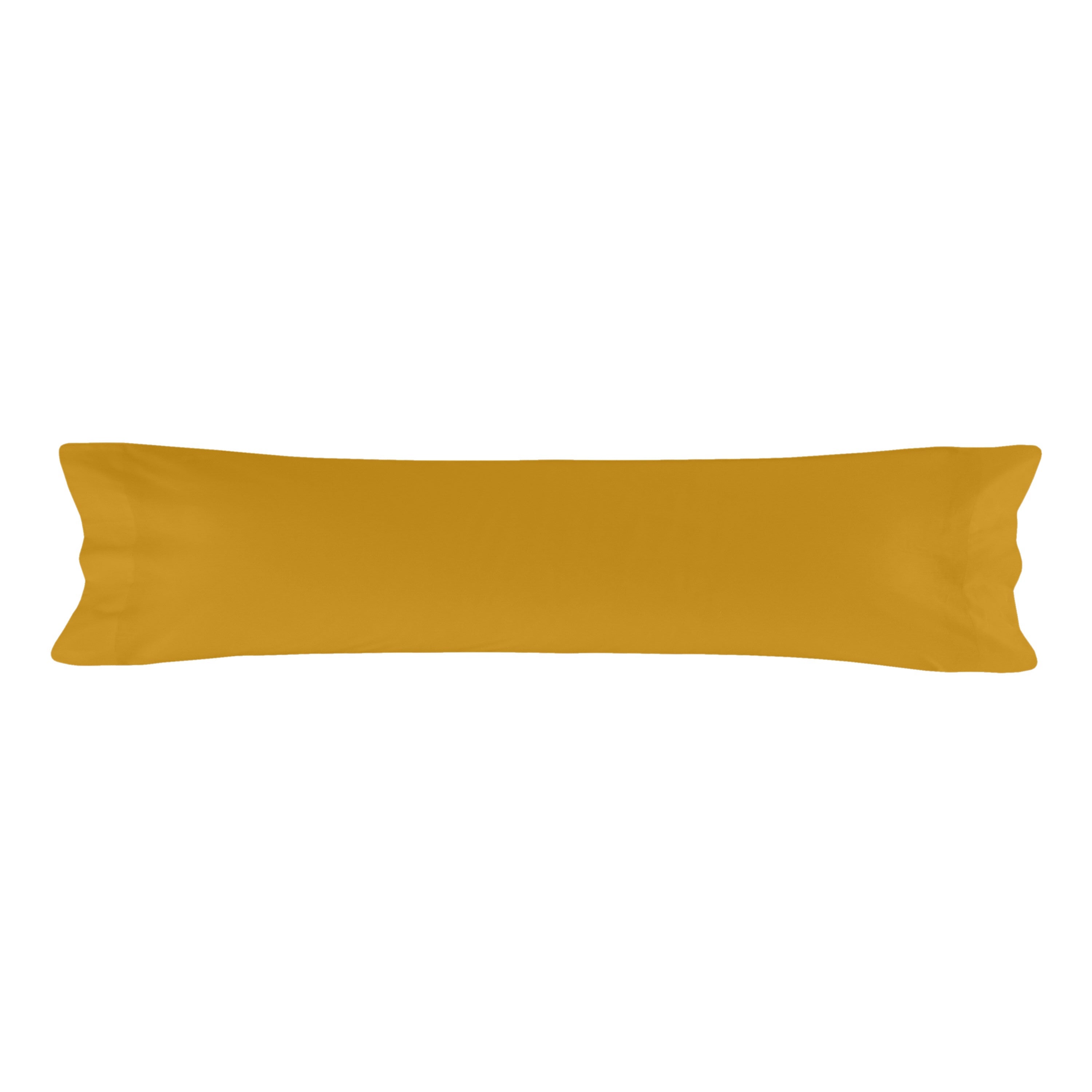 Basic Taie d'oreiller Moutarde 45x155 - 5