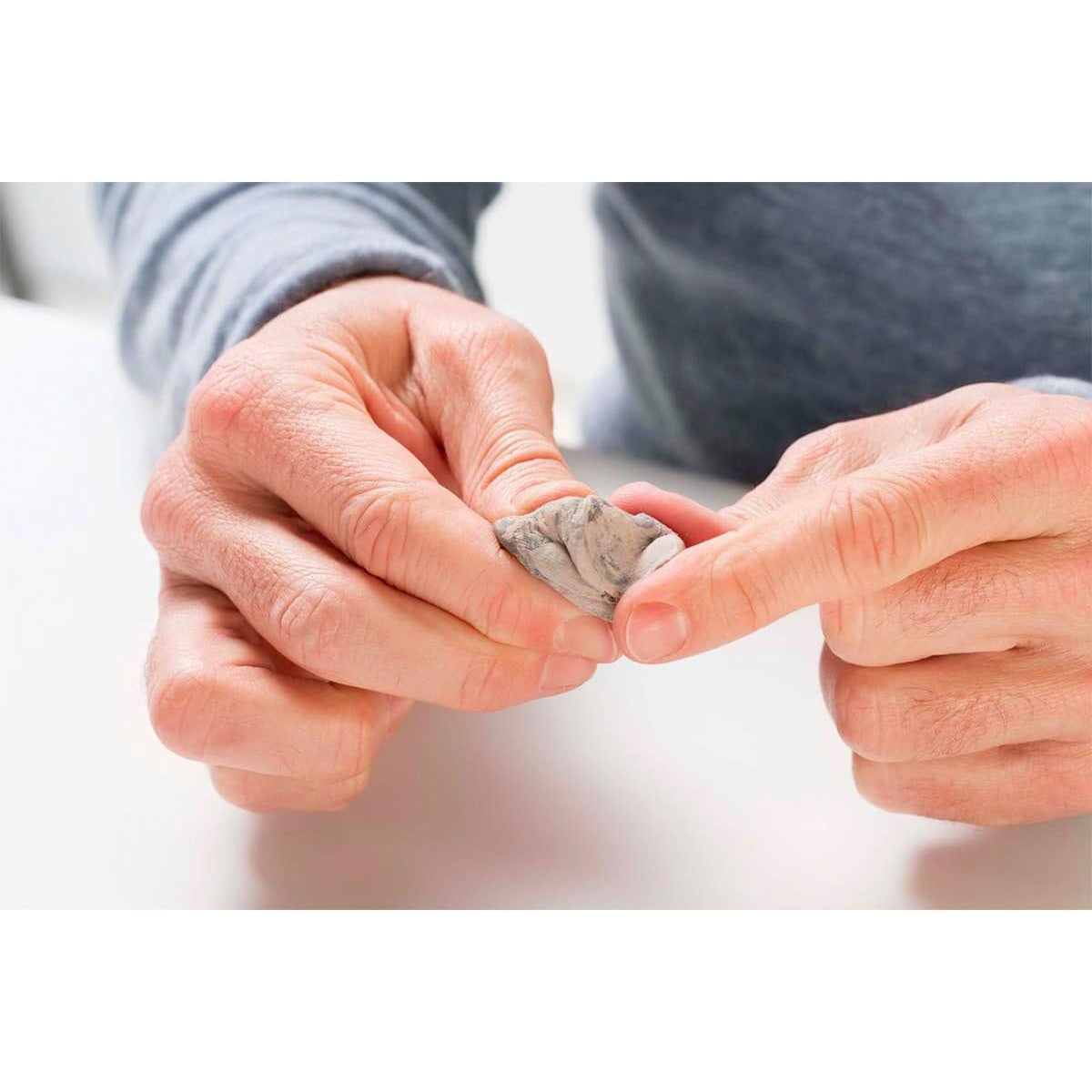 UHU Colle à réparer Powerkitt mini - Pâte époxy 2 composants pour coller, combler, étanchéifier, réparer, intérieur et extérieur, Gris, 6 x 5g - 4