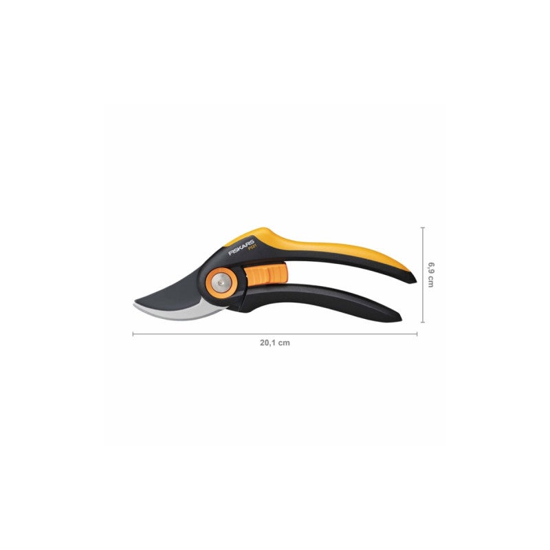 Sécateur à lame franche FISKARS - Plus 521 - 24mm - 3