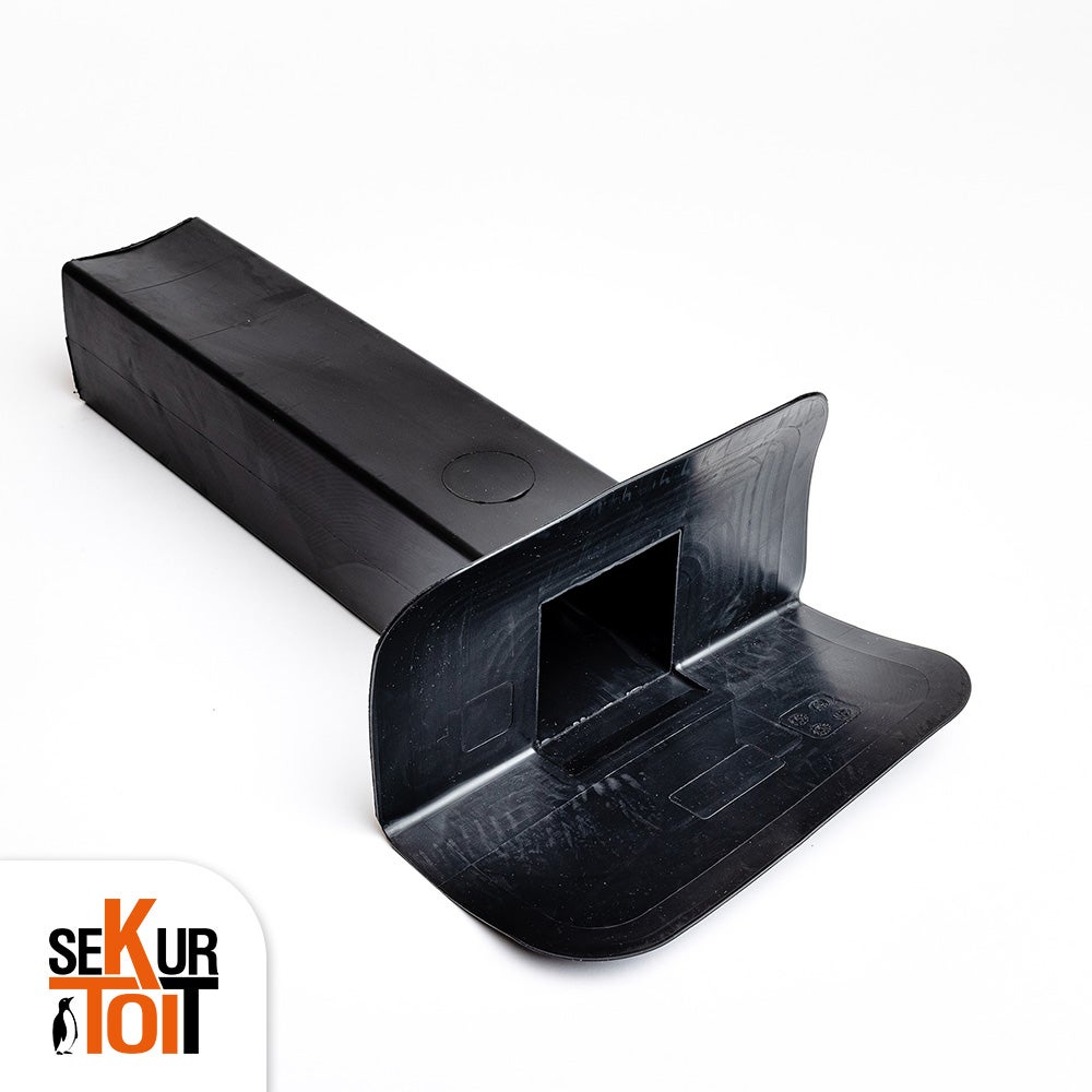 Déversoir EPDM – 100 x 65 mm – sortie horizontale toiture plate ...