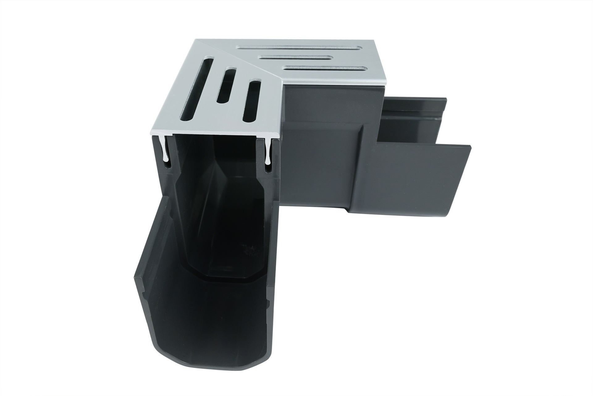 Wovar Pièce d'angle pour caniveau Narrow Line Aluminium 155 x 155 - Par Pièce - 5